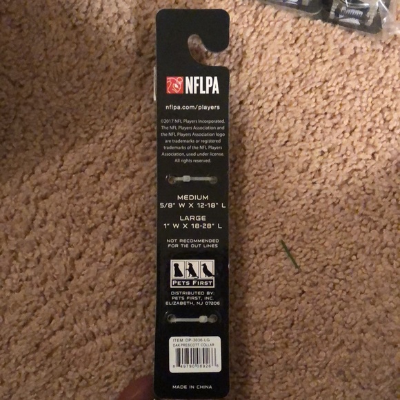 Dak Prescott #4 NFLPA Dallas Cowboys- Dog Collar - Picture 3 of 3